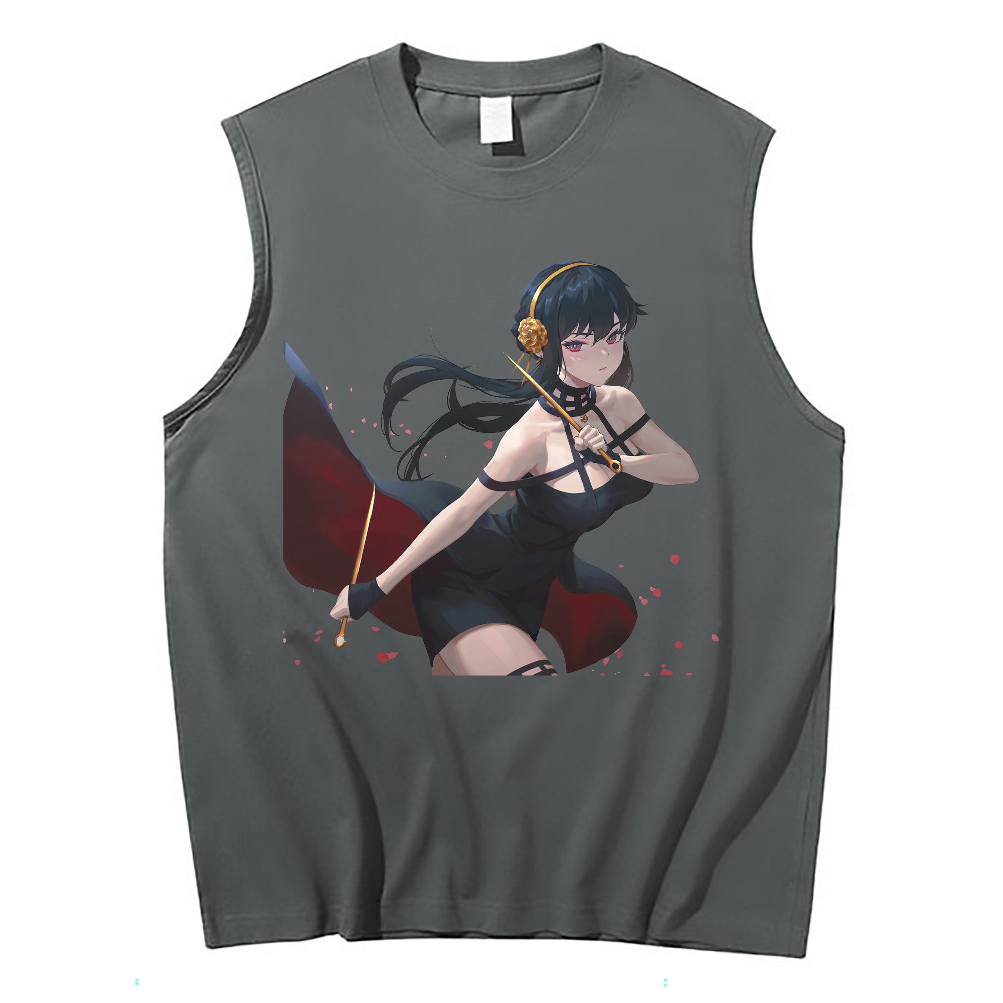 （画像用） SPY×FAMILY间谍家家酒 コットン100％タンクトップ（フロントプリント）